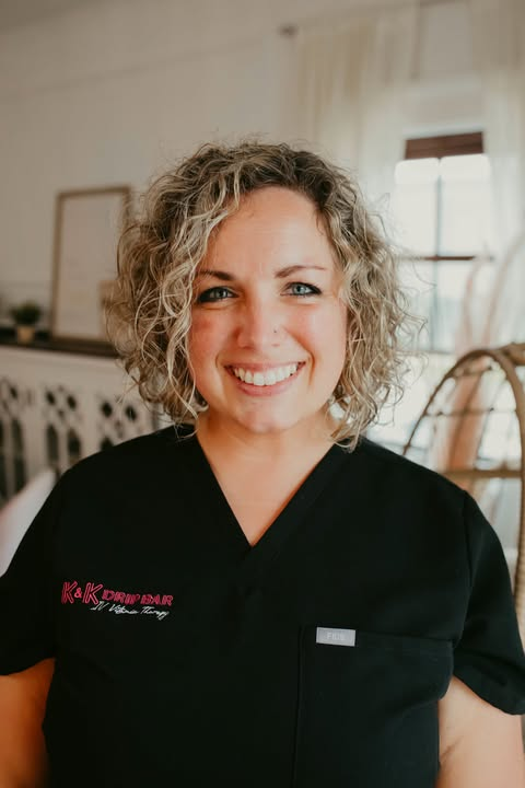 Katie, co-founder of K&K Drip Bar